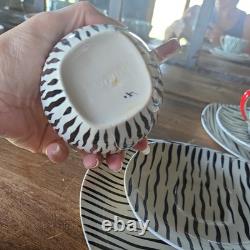 Ensemble de café Zambesi de 22 pièces Midwinter Potteries en état vintage presque parfait