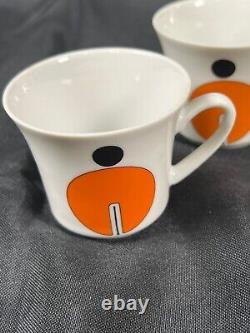 Ensemble de café atomique en porcelaine de qualité MCM vintage de Bavière rare, veuillez lire.