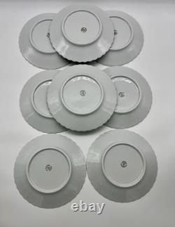 Ensemble de café/chocolat vintage Porsgrund Norvège Pansy pour 8 personnes