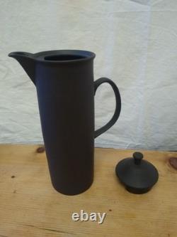 Ensemble de café en basalte noir Wedgwood Collection vintage des années 1960
