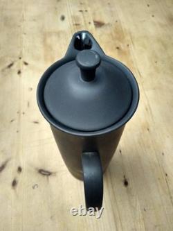 Ensemble de café en basalte noir Wedgwood Collection vintage des années 1960