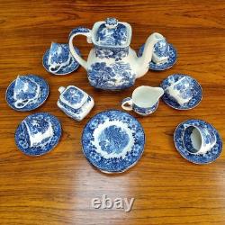 Ensemble de café en bois Enoch Wedgewood 6 pièces