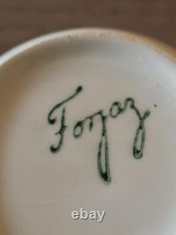 Ensemble de café en céramique Demitasse avec lait et sucre Atelier Forjaz Brésil vintage rare 1950