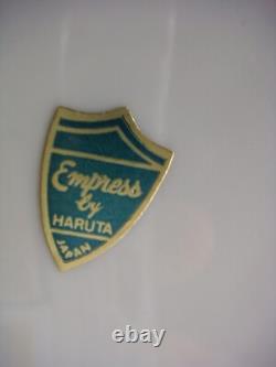 Ensemble de café en demitasse Vintage Empress par Haruta Japon Couple Courtois Bourgogne