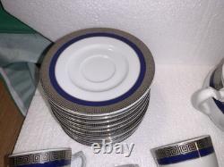 Ensemble de café en porcelaine Vintage Weissestal Damae Collection, Bavière, Allemagne