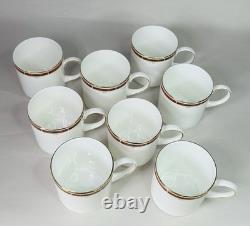 Ensemble de café en porcelaine de Chine Wedgwood Colorado vintage de 1985, 19 pièces, pour 8 personnes