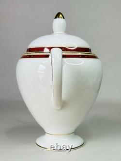 Ensemble de café en porcelaine de Chine Wedgwood Colorado vintage de 1985, 19 pièces, pour 8 personnes