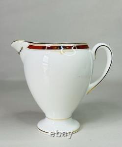 Ensemble de café en porcelaine de Chine Wedgwood Colorado vintage de 1985, 19 pièces, pour 8 personnes