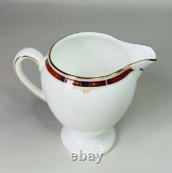 Ensemble de café en porcelaine de Chine Wedgwood Colorado vintage de 1985, 19 pièces, pour 8 personnes