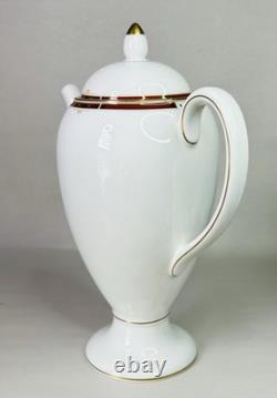 Ensemble de café en porcelaine de Chine Wedgwood Colorado vintage de 1985, 19 pièces, pour 8 personnes