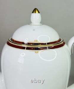 Ensemble de café en porcelaine de Chine Wedgwood Colorado vintage de 1985, 19 pièces, pour 8 personnes