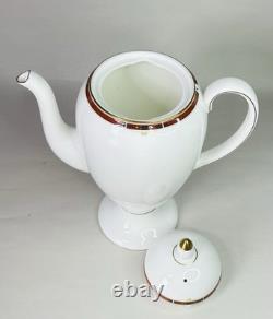 Ensemble de café en porcelaine de Chine Wedgwood Colorado vintage de 1985, 19 pièces, pour 8 personnes