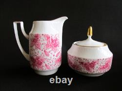 Ensemble de café en porcelaine vintage Pirkenhammer Tchécoslovaquie modèle LOUISE 1964 rétro