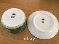 Ensemble de café en poterie sur mesure vintage