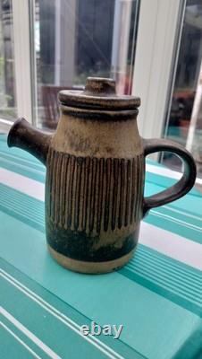 Ensemble de café en poterie vintage Tremar Cornish Studio