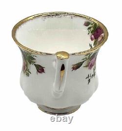 Ensemble de café espresso Royal Albert Old Country Roses (15 pièces + couvercle) Vintage