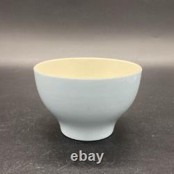 Ensemble de café espresso Vintage Wedgwood d'Etruria Ciel d'été Bleu Blanc années 1950