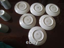 Ensemble de café espresso vintage Cmielow Goplana pour 6 personnes par Wincenty Potacki Pologne 62