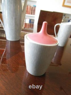 Ensemble de café espresso vintage Cmielow Goplana pour 6 personnes par Wincenty Potacki Pologne 62