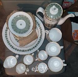 Ensemble de café et de dîner Spode Provence vintage, rétro et rare des années 1960 en très bon état