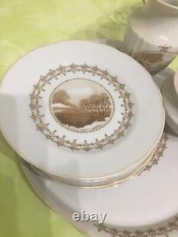 Ensemble de café soviétique russe vintage