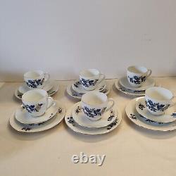 Ensemble de café / thé Koenigszelt Silesia Trio vintage antique X 6