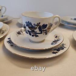 Ensemble de café / thé Koenigszelt Silesia Trio vintage antique X 6