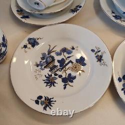 Ensemble de café / thé Koenigszelt Silesia Trio vintage antique X 6