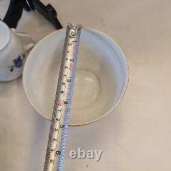 Ensemble de café / thé Koenigszelt Silesia Trio vintage antique X 6