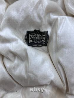 Ensemble de café/thé Vintage F. D & Co en turquoise dans une boîte en shagreen avec cuillères en argent des années 1900