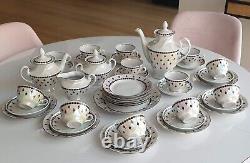 Ensemble de café / thé Vintage Retro soviétique URSS des années 50-60, 41 pièces.