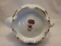 Ensemble de café/thé en porcelaine fine Lefton SWEET Violet. Vintage 1948-1953