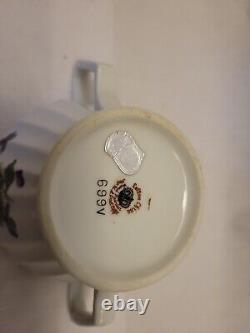 Ensemble de café/thé en porcelaine fine Lefton SWEET Violet. Vintage 1948-1953