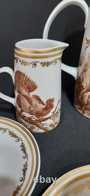 Ensemble de café/thé en porcelaine fine vintage Lichte Riga Allemagne