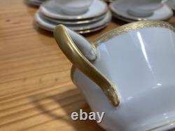 Ensemble de café/thé en porcelaine vintage Bohême fabriqué en Tchécoslovaquie