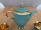 Ensemble De Café/thé Vintage Stavangerflint Norvège Vert/or