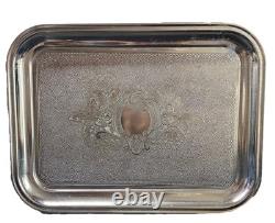 Ensemble de café/thé vintage avec plateau et 4 pièces de thé/café, pot à lait, pot à sucre URSS