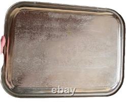 Ensemble de café/thé vintage avec plateau et 4 pièces de thé/café, pot à lait, pot à sucre URSS