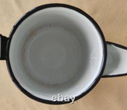 Ensemble de café vintage Berggren : pot, tasses, crémière, sucrier et assiette, 6 pièces À LIRE