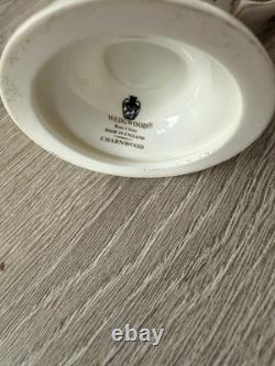 Ensemble de café vintage Charnwood Wedgwood 8 tasses soucoupes, pichet à lait, sucrier