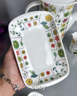 Ensemble de café vintage Emilio Pucci Piemonte par Rosenthal c1960s (5 personnes)