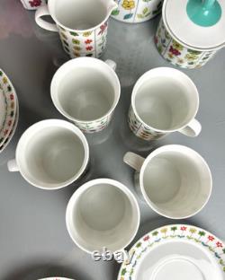 Ensemble de café vintage Emilio Pucci Piemonte par Rosenthal c1960s (5 personnes)
