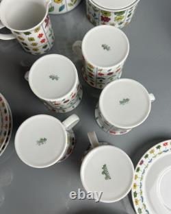 Ensemble de café vintage Emilio Pucci Piemonte par Rosenthal c1960s (5 personnes)