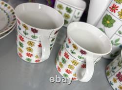 Ensemble de café vintage Emilio Pucci Piemonte par Rosenthal c1960s (5 personnes)