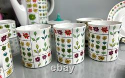 Ensemble de café vintage Emilio Pucci Piemonte par Rosenthal c1960s (5 personnes)