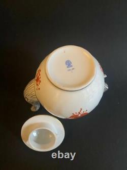 Ensemble de café vintage Herend Apponyi Rust Bouquet Chinois