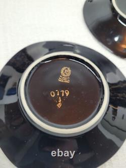 Ensemble de café vintage Iza par J. Wrzesien pour Chodziez, Pologne, années 1950, ensemble de 10.