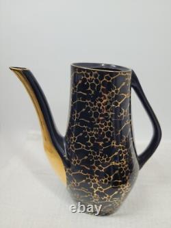 Ensemble de café vintage Iza par J. Wrzesien pour Chodziez, Pologne, années 1950, ensemble de 10.