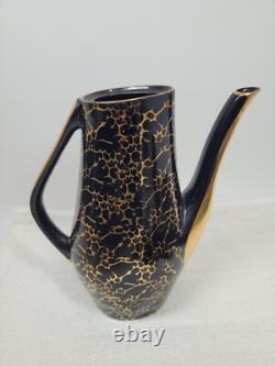 Ensemble de café vintage Iza par J. Wrzesien pour Chodziez, Pologne, années 1950, ensemble de 10.