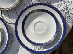 Ensemble de café vintage König.pr. Tettau Bavaria + assiettes à dessert